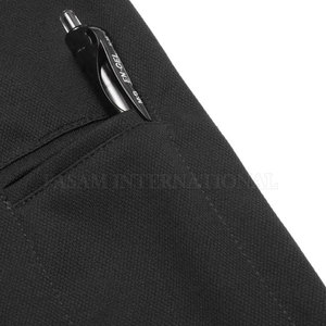 เสื้อโปโลแขนยาวผ้าโพลีเอสเตอร์ใส่สบายสำหรับผู้ชายไซส์ใหญ่ - Product Image 4