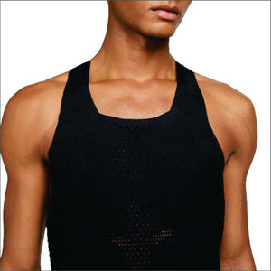 Camisetas sin Mangas Casuales de Punto Verde Hechas a Medida para Gimnasio, Deportes, Ropa Urbana, Talla XL, Diseño Liso, para Correr en Verano - Product Image 6