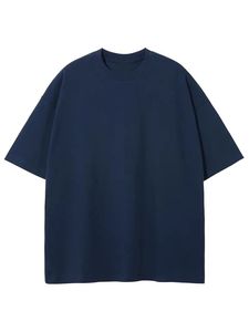 เสื้อยืดผู้ชายสไตล์วินเทจพิมพ์ลายทอเนื้อหนาคอลเลคชั่นฤดูร้อนไซส์ใหญ่ แห้งเร็ว คุณภาพส่งออก ขายส่ง - Product Image 5