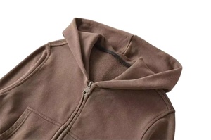 Sudadera con capucha corta de alta calidad para mujer 2025, ropa de calle personalizada, sudaderas cortas, sudaderas con capucha para mujer, sudadera para mujer - Product Image 5