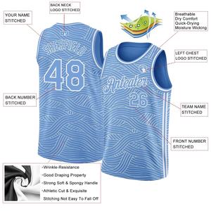 Custom Basketball Game Jersey Lightweight Soft Material Courtwear Sleeveless Performance Sports Top for Team Training - Product Image 2