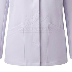 Short <b>Doctor</b> Lab <b>Coat</b> Clinical Workwear Medical Uniform Lightweight Design Custom Logo Factory Wholesale Manufacturer - Product Image 4