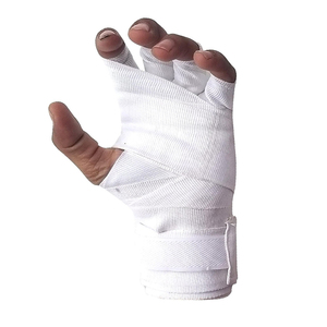 Bandages de boxe MMA personnalisés de haute qualité avec logo imprimé, bandages élastiques pour les mains, pour l'entraînement - Product Image 4