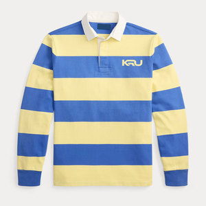 Maillot de rugby pour homme de haute qualité, respirant, en tissu 100% polyester, nom de l'équipe personnalisé sur le devant, confortable pour les activités de plein air - Product Image 1