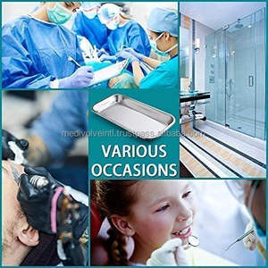 Bandeja Quirúrgica Manual de Acero Inoxidable con Certificación CE (Juego de Instrumentos) para Uso Médico, Dental y de Laboratorio, Proveedor Mayorista OEM ODM - Product Image 6