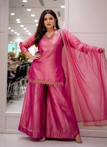 Ensemble Lehenga Choli en Faux Georgette pour Femme, Tenue Traditionnelle Longue pour Fête Ethnique, Style Indien et Pakistanais, Vêtement Décontracté, Coupe Classique, Taille Unique - Product Image 2