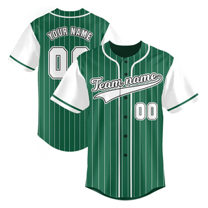 High Quality Baseball Jersey Custom Logo Moisture Wicking Quick Dry Team Wear OEM Service Wholesale Baseball Jersey Set <b>Athletic</b> - Product Image 1