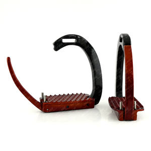 Meilleurs étriers d'équitation Western Safety Étriers en aluminium Équestre Stable Placement des pieds Étrier de saut Outil de sécurité - Product Image 4