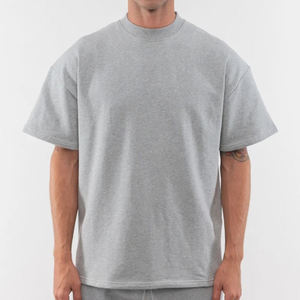 เสื้อยืดลำลองผู้ชาย ผ้าฝ้ายออร์แกนิค 100% น้ำหนัก 210 กรัม ผ้าถักลาย 3 มิติ ย้อมสีพื้น ระบายอากาศได้ดี คอกลม ทรงปกติ - Product Image 3
