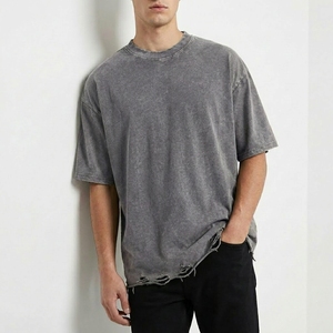 เสื้อยืดโอเวอร์ไซส์ผ้าคอตตอนพรีเมียมเนื้อหนัก สวมใส่สบาย ทรงบ็อกซี่ เป็นมิตรกับสิ่งแวดล้อม ระบายอากาศได้ดี น้ำหนัก 230 กรัม สไตล์สตรีทแวร์ - Product Image 4