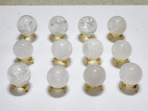 Esferas de Cuarzo Cristalino al por Mayor, Suministros Naturales Hechos a Mano, Bolas Impermeables, Piedras, Esferas de Cristal, Cristal Amayra, Gujarat - Product Image 4