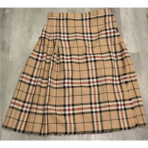 Kilt classique en pure laine neuve à motif écossais tissé, couleur fauve, pour femme 2026 - Product Image 2