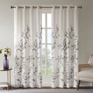Pair of Burnout Printed Window Panels 2pcs <b>Curtains</b> & <b>Valances</b> - Product Image 3