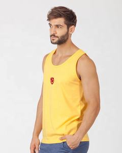 OEM Solid <b>Sleeveless</b> Cotton Shirts Plus Size Tank <b>Top</b> Mens Training GYM Fitness Running Sportswear - Product Image 3