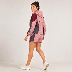 Ensemble de survêtement coupe-vent 2 pièces pour femme en tissu technique tissé, imperméable, écologique, streetwear, pliable - Product Image 2