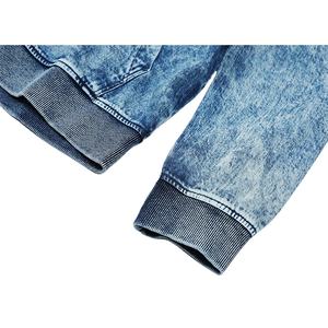 Personalizado Hombres Invierno Transpirable 100% Algodón Chaqueta de mezclilla Casual Cálido - Product Image 5