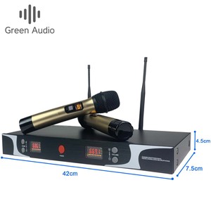 Ensembles de microphones sans fil UHF GAW-L200 avec technologie de verrouillage par code d'identification pour <span class=keywords><strong>les</strong></span> conférences sur le campus, <span class=keywords><strong>les</strong></span> activités de plein air, <span class=keywords><strong>les</strong></span> spectacles sur scène - Product Image 3