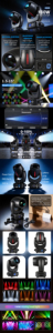 Luz de haz de 180W para espectáculos escénicos - Product Image 6
