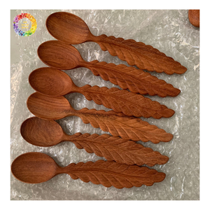 Creative Long Handle <b>Heart</b> Wooden Stirring Spoon for Coffee and Tea, High Quality <b>Wood</b> Spoon Honey Spoon Mixing Stick Scoop - Product Image 6