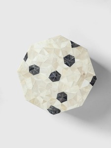 Bone Inlay Jewelry Storage <b>Box</b> Geometric Pattern Decorative <b>Trinket</b> Organizer Minimalist Keepsake <b>Box</b> Handmade Home Decor - Product Image 4