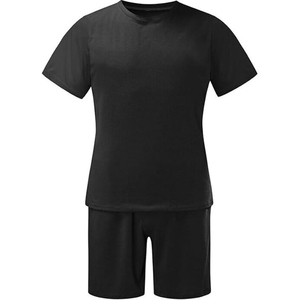 Conjunto a juego para hombre, fabricante de camisetas de algodón y pantalones cortos cargo, conjunto de 2 piezas para verano, OEM, ODM, al por mayor - Product Image 2