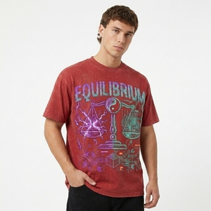 T-shirts pour hommes personnalisés en gros, 230 g/m², 100 % coton, coupe oversize, manches courtes, style vintage, délavé à l'acide, pour l'été - Product Image 5