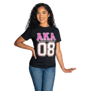 T-shirt pour femme à imprimé pailleté, en coton premium, motif graphique, manches courtes, vêtement décontracté et tendance, haut à porter au quotidien - Product Image 5