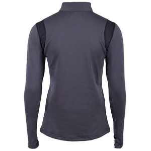 Chemise d'équitation pour femme à manches longues avec fermeture éclair, tissu respirant anti-UV, logo personnalisé, couche de base pour l'équitation - Product Image 4