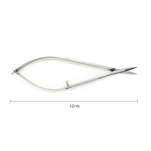 Micro-ciseaux en acier inoxydable, instrument de microchirurgie manuel, haute qualité, certifié CE, usage clinique, set ophtalmique - Product Image 2