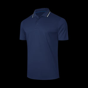 Polo personnalisé en promotion, manches courtes, 100 % polyester, séchage rapide, pour homme, idéal pour le golf - Product Image 3