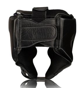 Protège-tête de boxe en mousse EVA de haute qualité, couleur personnalisée, logo en cuir, fermeture auto-agrippante, à lacets, protection MMA toutes saisons - Product Image 3