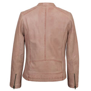 Nouvelle veste en cuir PU pour femme, style automne, fermeture éclair, veste de moto, vêtements d'extérieur - Product Image 2