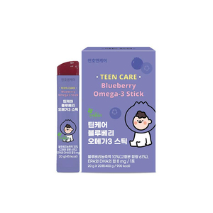 [ChunhoNcare] Multi-vitamines Teencare, bâtonnets de jus de myrtille oméga-3 pour la nutrition des étudiants - Product Image 4