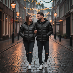 Veste matelassée en duvet RexFit Sports Premium, hiver, logo personnalisé brodé, homme/femme, OEM ODM - Product Image 2