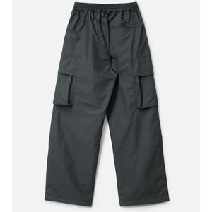 Pantalones Cargo Negros para Hombre, Cintura Elástica, Múltiples Bolsillos, Secado Rápido, Ligeros, Casuales, para Verano - Product Image 2