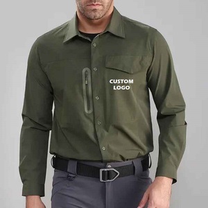 Camiseta Deportiva Personalizada para Hombre, Estilo Americano, Manga Larga, Sublimada, Impermeable, Transpirable, Cortavientos, Ligera, con Protección Solar UPF 50, de Poliéster y Elastano - Product Image 3