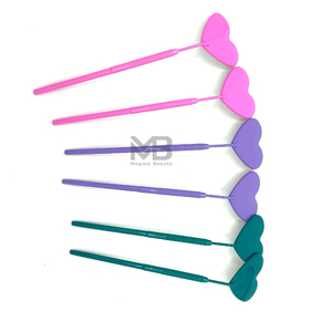 Espejo para Pestañas Multicolor de Marca Privada al por Mayor, con Mango Desmontable Grande de Acero Inoxidable, Herramientas de Extensión para Técnicos de Pestañas - Product Image 4