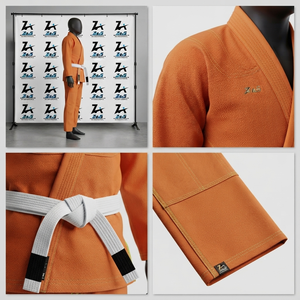 Uniforme de Judo Profesional, Kimono de BJJ, Kimono de Algodón, Cinturón Blanco, Jiu Jitsu, Artes Marciales, BJJ Gi, Uniforme de Judo Unisex - Product Image 5