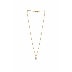 Collar con Colgante de Perla Chapado en Plata de Ley 925 con Circonita Cúbica, Cadena Minimalista para Mujer, para Bodas, Fiestas, Uso Diario, Regalo - Product Image 2