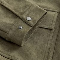 Veste bomber unisexe TWILL SPORTS en faux daim tricoté, imperméable, coupe-vent, chauffante, avec fermeture éclair, décontractée, légère, pour l'hiver, personnalisable