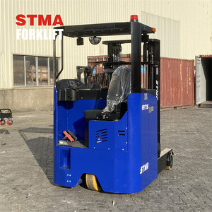 STMA 1,5 TONS 2Ton 24V 48V Apilador de palés eléctrico Azul/Rojo Carretilla elevadora Almacén Carretilla elevadora usada Reach Truck Opcional sentado - Product Image 4