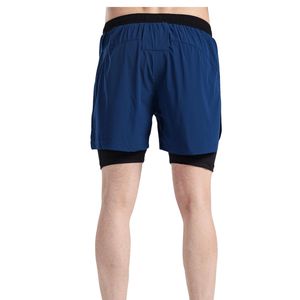 Pantalones Cortos de Baloncesto Personalizados para Hombre, de Doble Capa de Malla, para Gimnasio, Entrenamiento, Running, Fitness, con Forro de Compresión - Product Image 3
