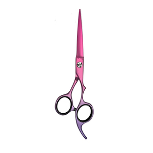 Tijeras de Peluquería Profesionales con Diseño Arcoíris, Acero Inoxidable J2, Estilo Japonés, Tijeras de Salón OEM - Product Image 1