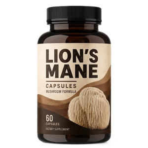 Capsules d'extrait de champignon crinière de lion 100 % naturel de qualité supérieure, qualité alimentaire, favorisent l'équilibre nutritionnel du corps - Product Image 2