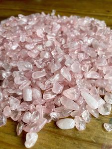 หินควอทซ์โรสหินกรวดธรรมชาติหินกรวดหินกึ่งมีค่างานฝีมือจาก fengshu - Product Image 2