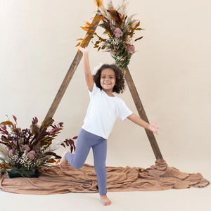 Leggings para Niños Pequeños, Suaves y Transpirables, 100% Algodón o Algodón de Bambú con 5% Elastano - Product Image 2