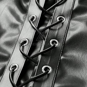 บริการ OEM ขายส่ง กางเกงขาสั้นหนังผู้ชายเอวกลาง ดีไซน์เรียบง่าย สไตล์ลำลอง รับผลิตตามแบบ สินค้ามาใหม่ แบรนด์ส่วนตัว สำหรับผู้ใหญ่ - Product Image 5