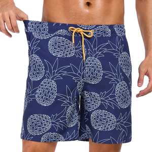 Short de bain 2-en-1 avec doublure de compression, séchage rapide, imperméable, respirant, poche pour téléphone, course à pied, surf, homme - Product Image 4