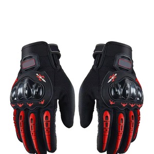Gants de moto et de cyclisme unisexes de haute qualité, respirants, coupe-vent, antidérapants, en cuir, à prix avantageux - Product Image 5