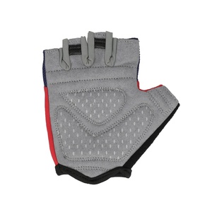 Gants de cyclisme demi-doigts personnalisés en gros, unisexe, avec gel souple absorbant les chocs, séchage rapide, légers, en Spandex, fermeture à boucle, pour l'été - Product Image 3